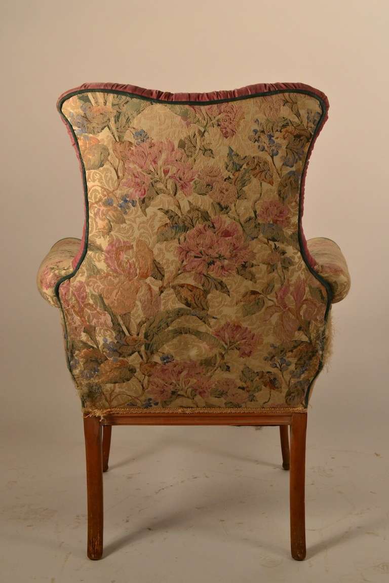 Wood Pair of Decorative Chairs Attributed to Grosfeld House For Sale