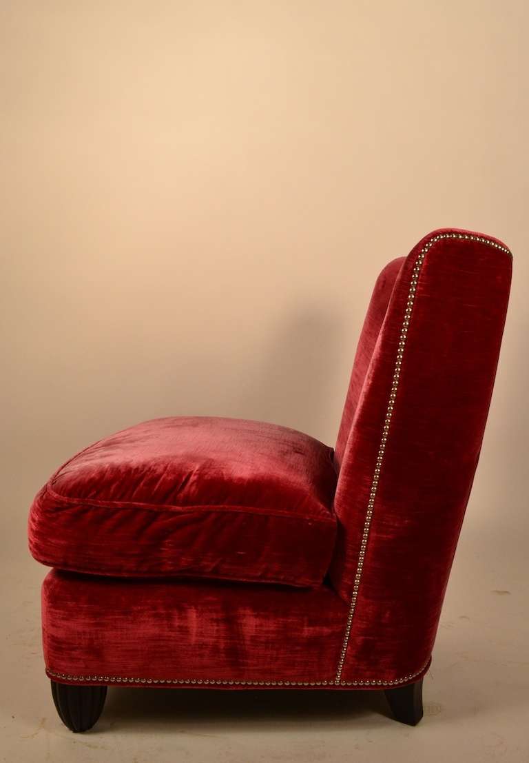 Barbara Barry Art Deco Revival Club Chairs