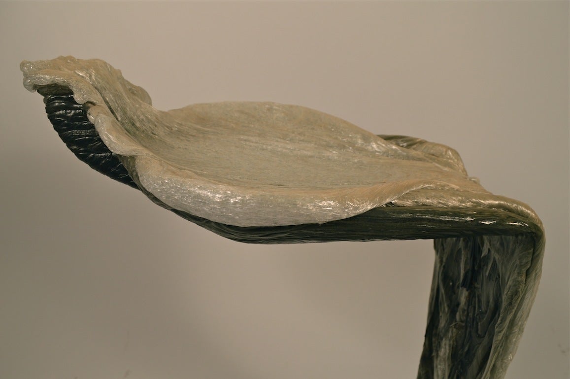 Interesting fiberglass cantilevered  