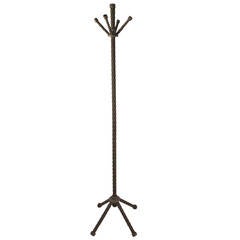 Coat Tree Made from Verrazano Bridge Cable