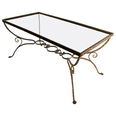 Salterini Glass-Top Dining Garden Table