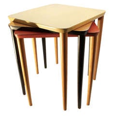 Set of 3 Francis Hosken Stacking Tables