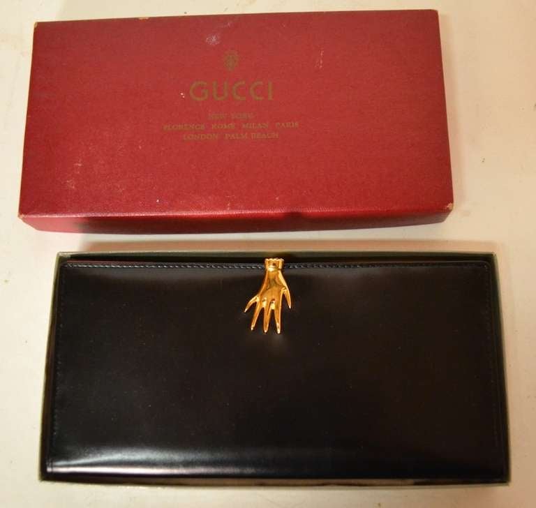 Art Deco Gucci Clutch Wallet Purse