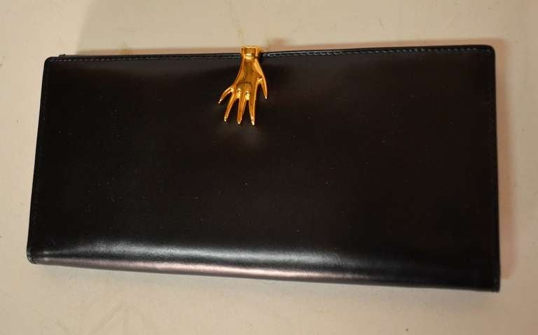 Leather Gucci Clutch Wallet Purse