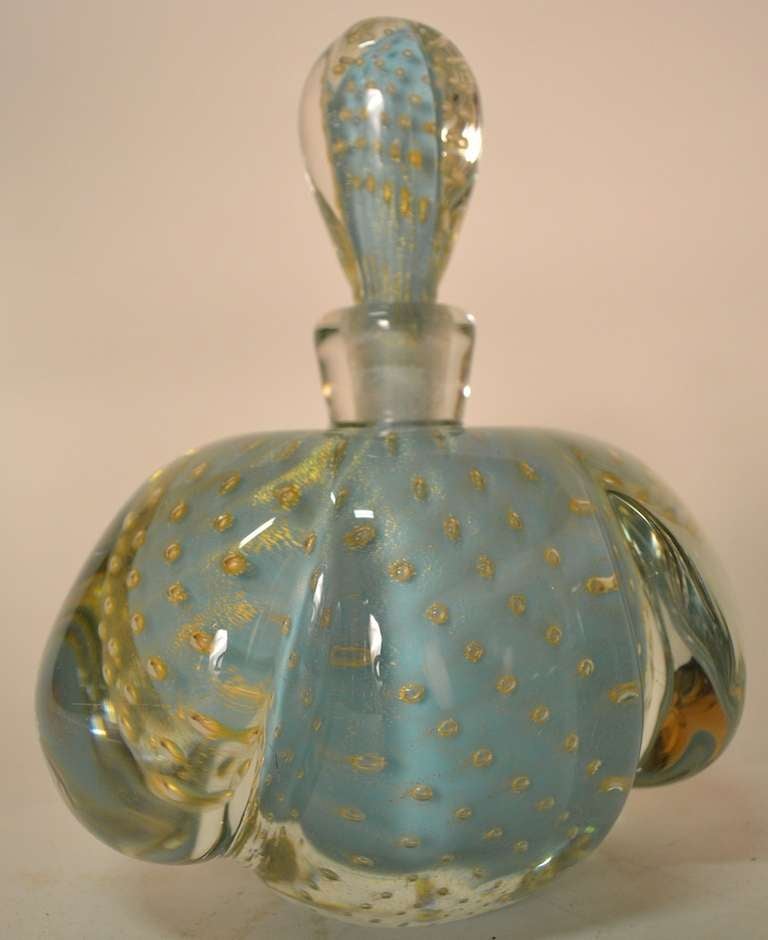 Mid-20th Century Venetian Murano Perfume Cologne Boudiour Set For Sale