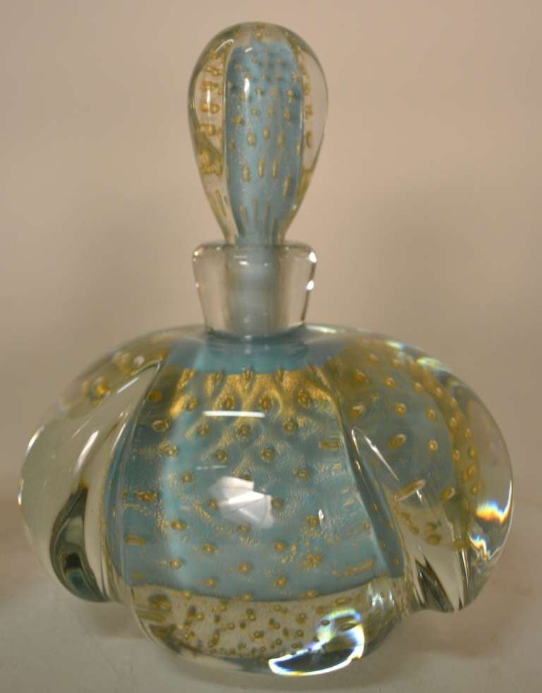 Venetian Murano Perfume Cologne Boudiour Set For Sale 2