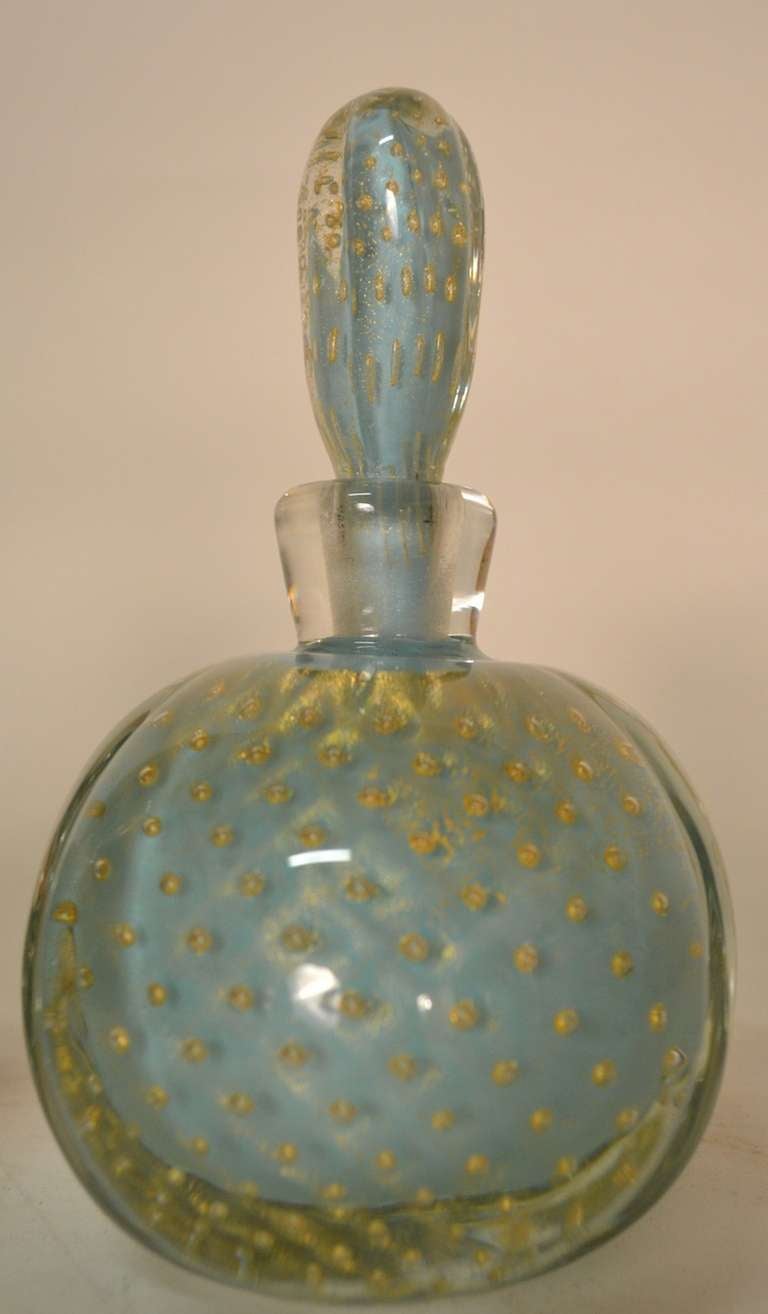 Venetian Murano Perfume Cologne Boudiour Set In Excellent Condition For Sale In New York, NY