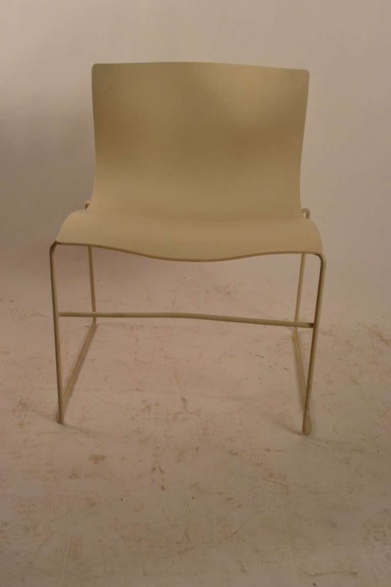 Set 4 Knoll Handkerchief Chairs In Excellent Condition In New York, NY