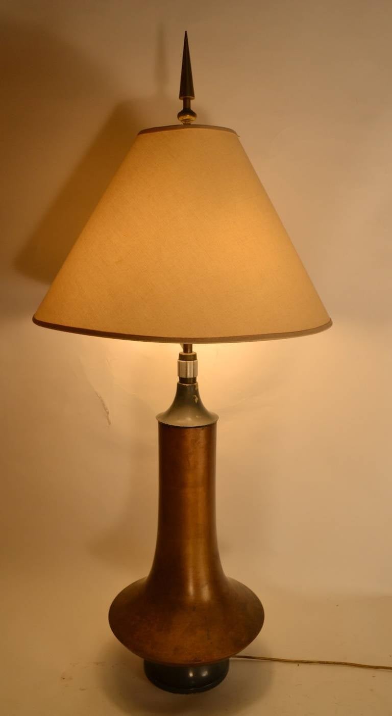 Damon Gaffard for Hansen Lighting Company Table Lamp For Sale 3