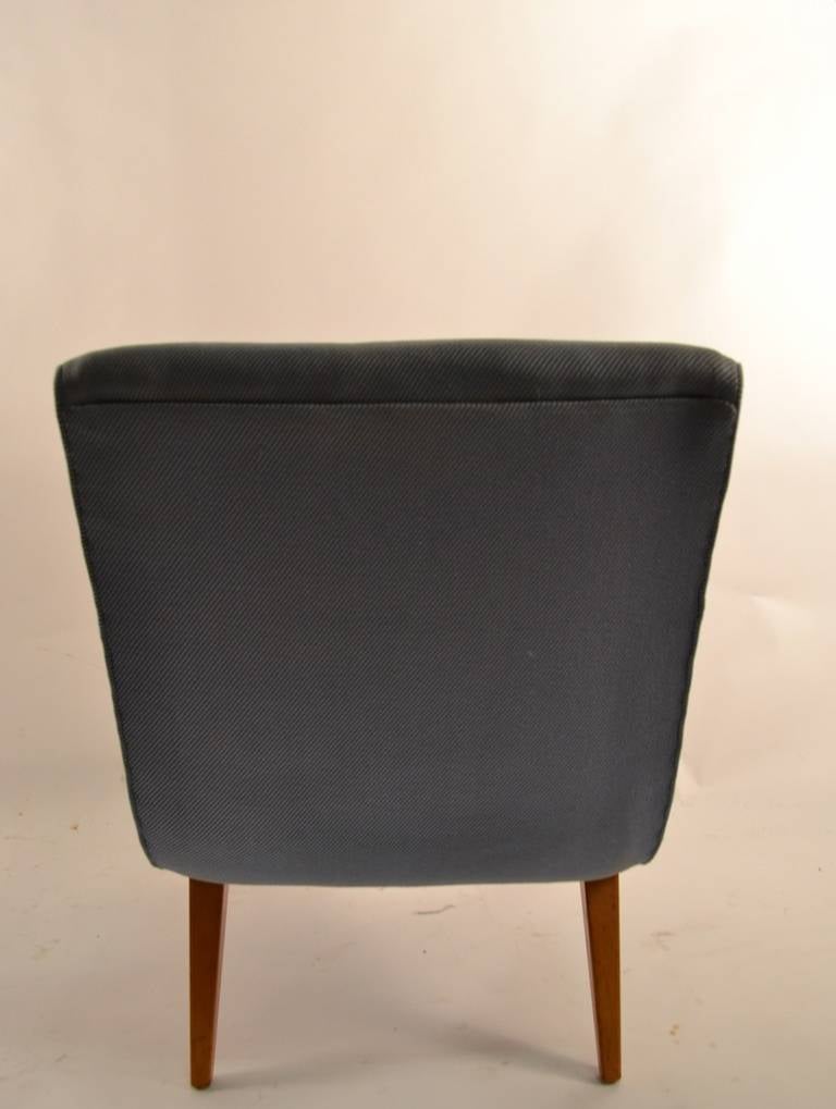 Russel Wright Low Armless Lounge Chair, Conant Ball, 
