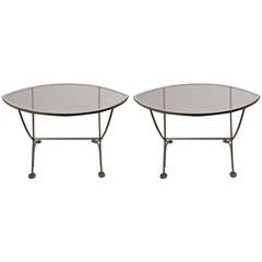 Used Pair of Tempestini for Salterini Occasional Tables