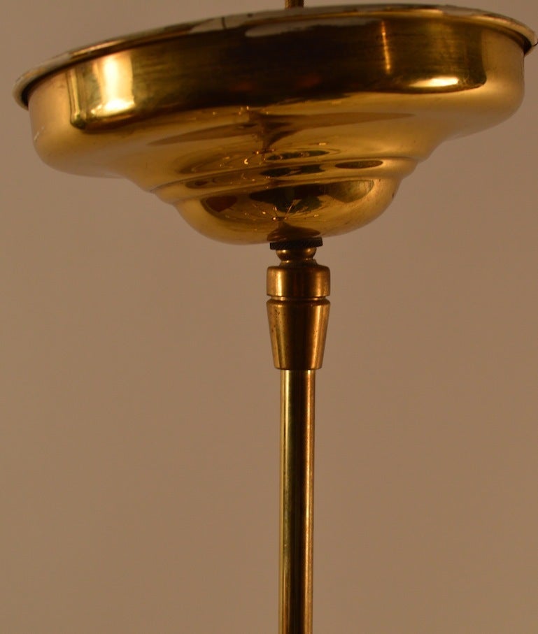 24-Light Brass Sputnik Chandelier In Good Condition In New York, NY