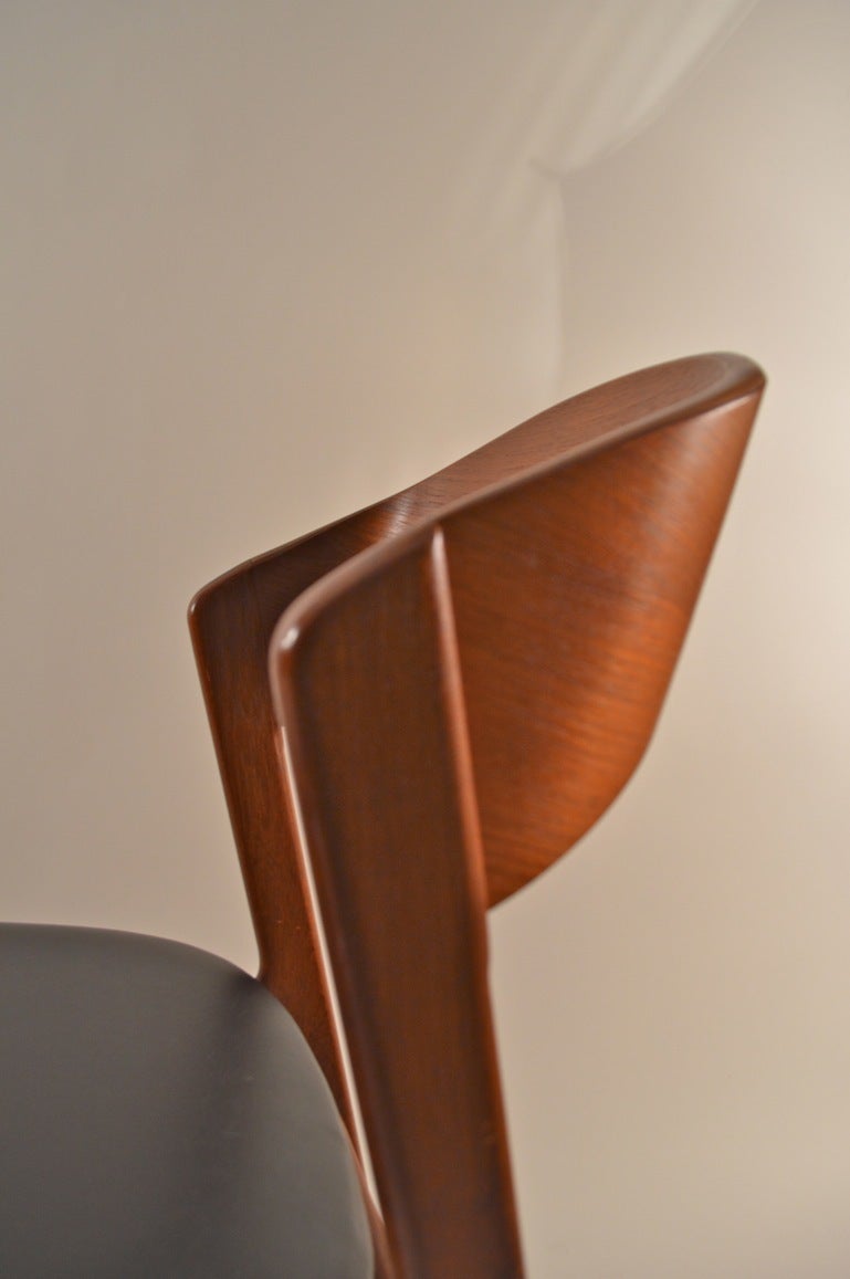 Set of Four Danish Modern Teak Dining Chairs by Randers Mobelfabrik In Excellent Condition In New York, NY
