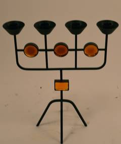 Erik Hoglund for Yastad Four-Light Candlestick