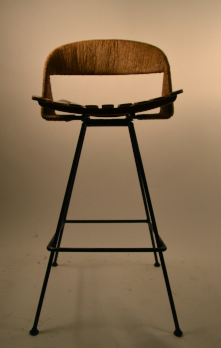 Set of Four Arthur Umanoff Stools