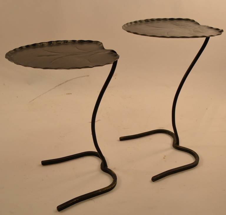 Mid-Century Modern Two Salterini Lily Pad Tables