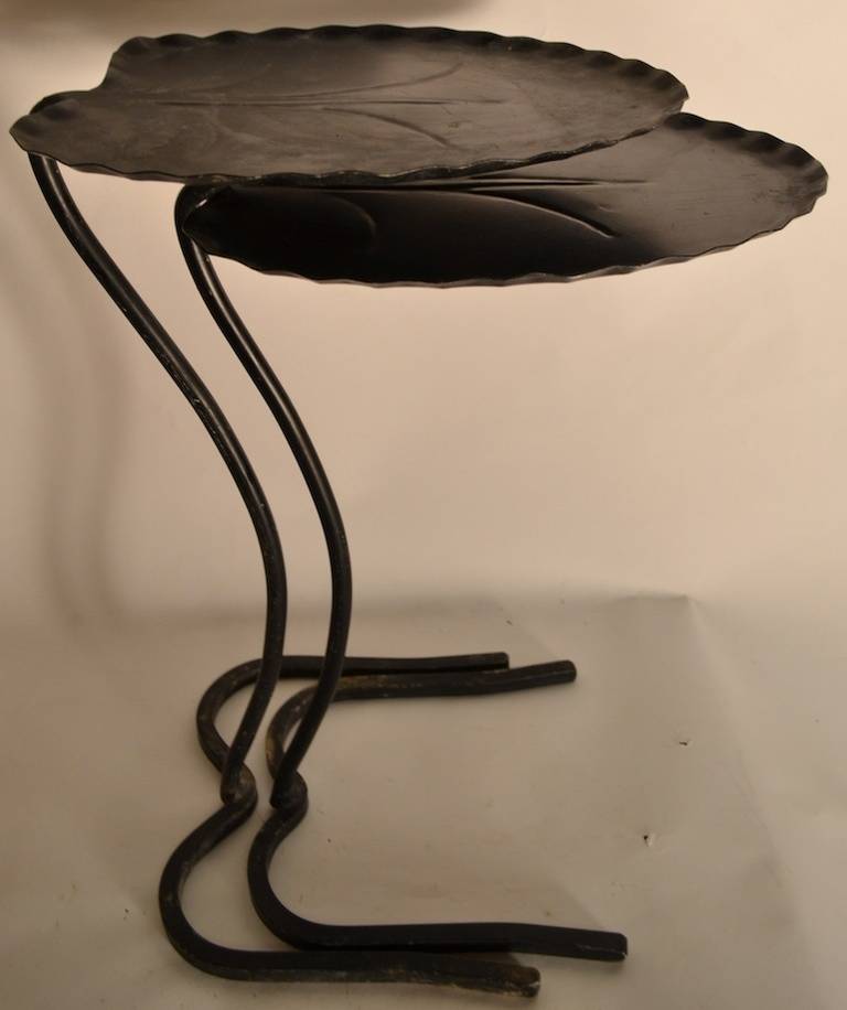 Two Salterini Lily Pad Tables 1