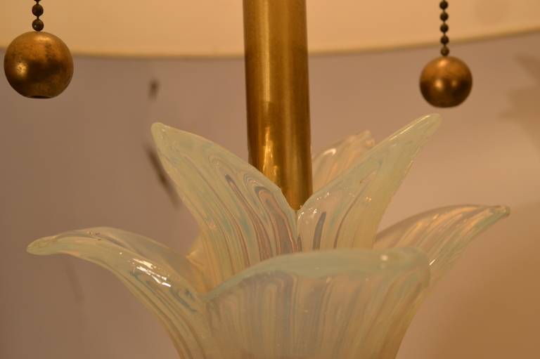 Mid-Century Modern Grande lampe ananas de Murano signée Marbro et attribuée à Seguso en vente