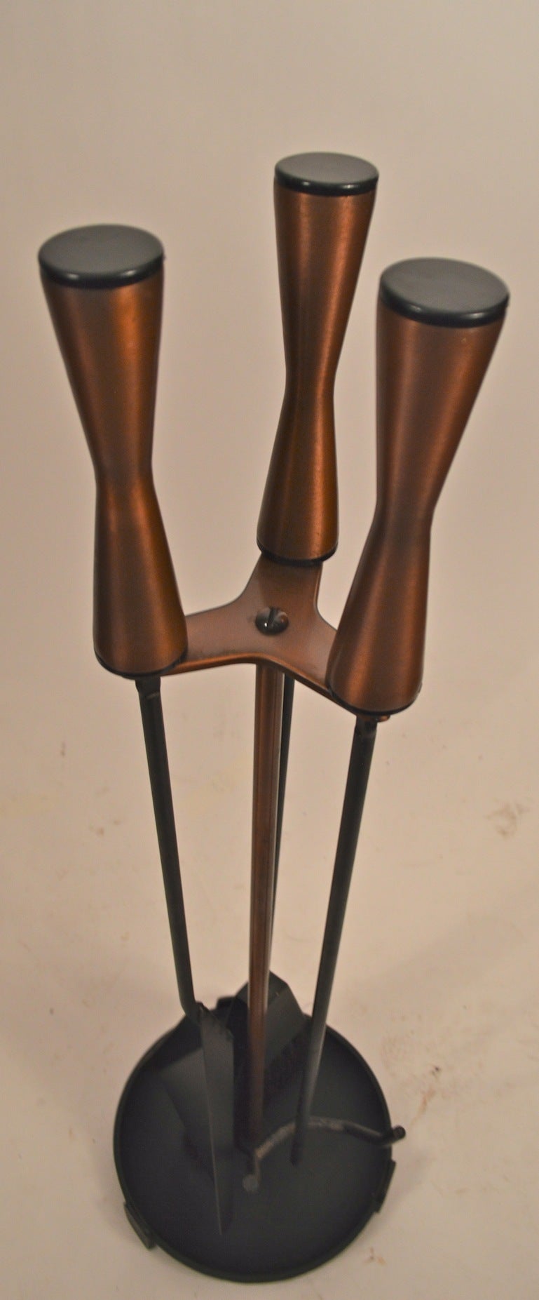 mid century fireplace tools