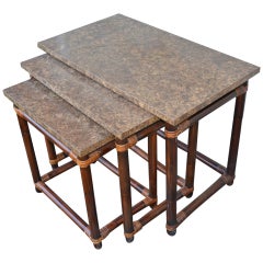 Ficks Reed Nesting Tables