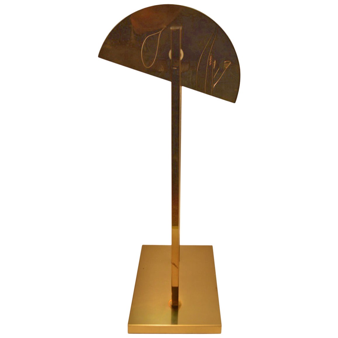 Brass Desk Lamp by Kovacs