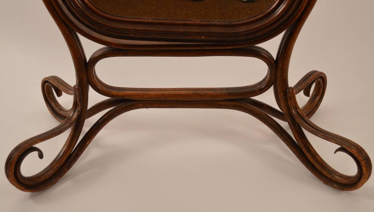 Bentwood Cheval Mirror after Thonet