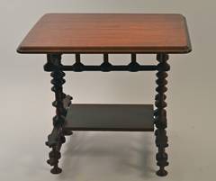 Victorian Pine Spool Table