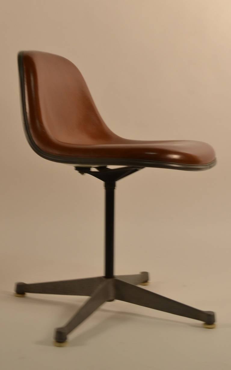 Eames Aluminum Group Swivel Chair at 1stDibs