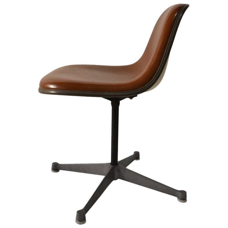 Eames Aluminum Group Swivel Chair at 1stDibs