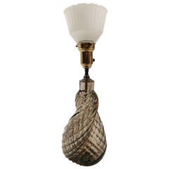 Murano Twist Form Lamp