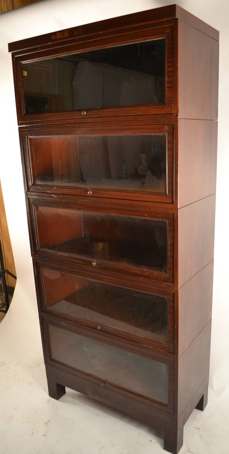 tall barrister bookcase