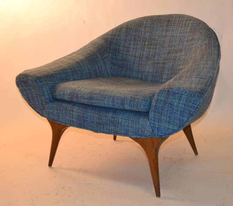 Mid-Century Modern Karpen Lounge Chair