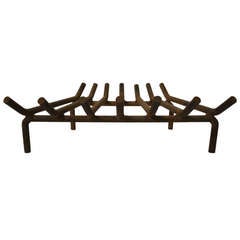 Vintage Mid Century Fireplace Grate