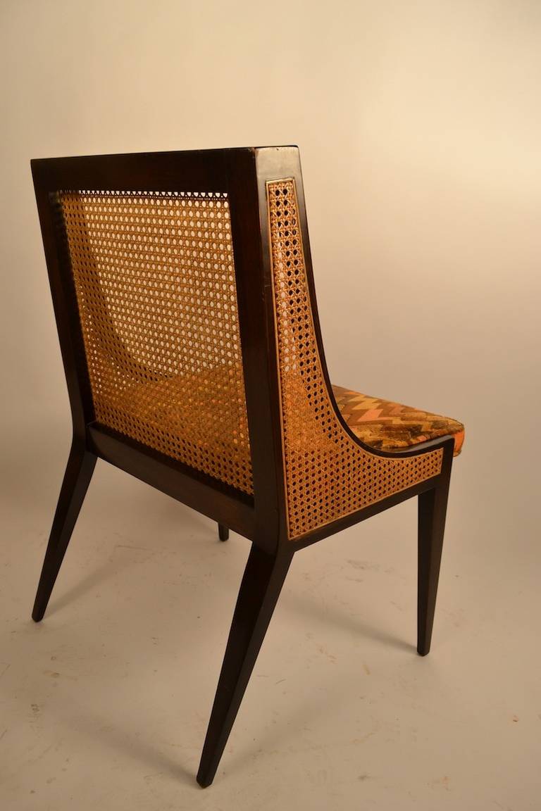Elegant Set of Eight Harvey Probber Dining Chairs In Good Condition In New York, NY