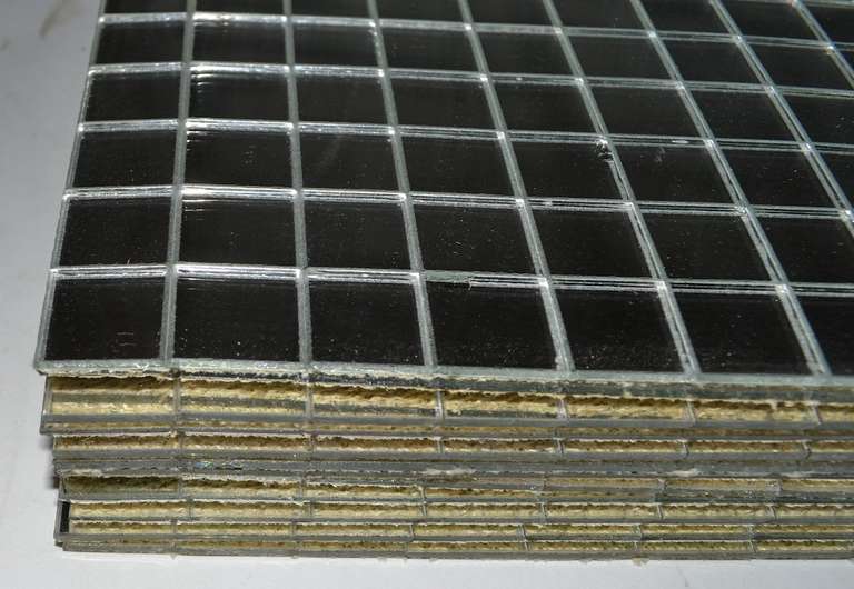 mirrored place mats
