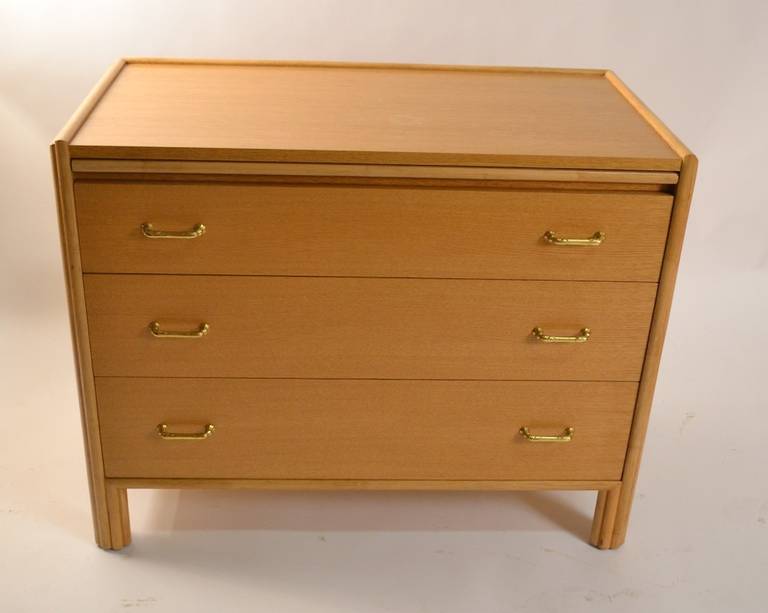 American Bachelors Chest with pull out surface by McGuire