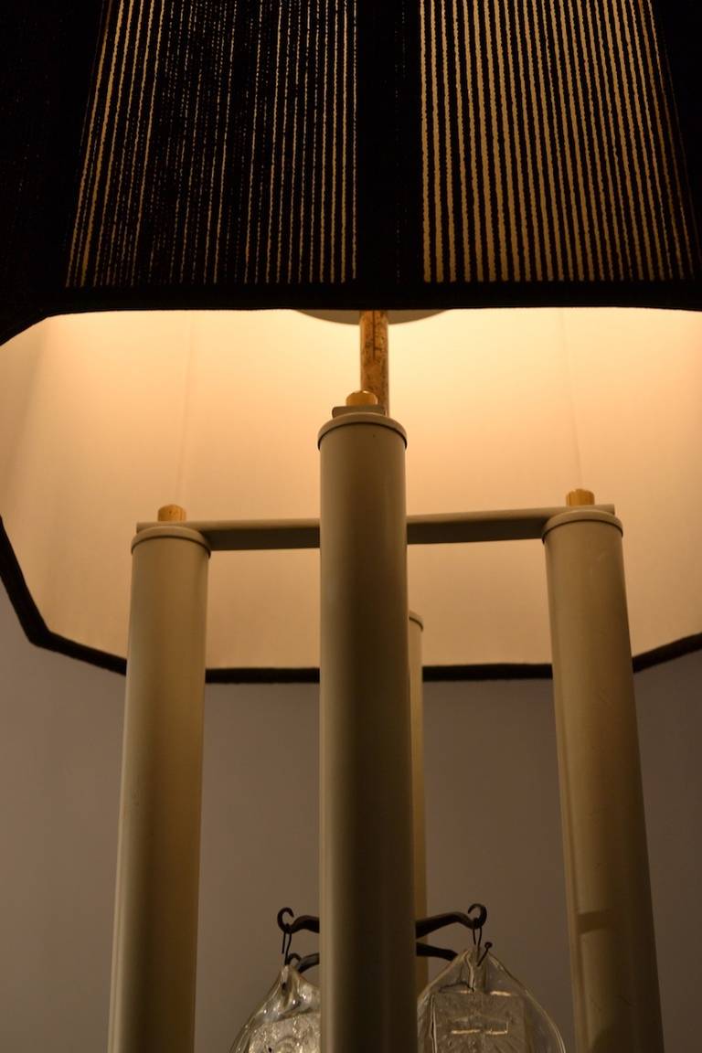 Rare Erik Hoglund Boda Nova Glasswork Floor Lamp For Sale 1