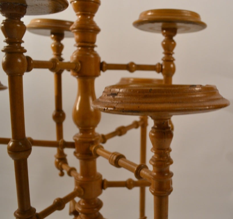 19th C. Aesthetic Movement Plant Stand In Good Condition In New York, NY