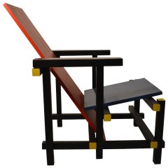 Red and Blue Chair after Rietveld