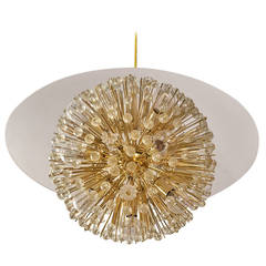 Half Ball Starburst Chandelier by Emil Stejnar 7