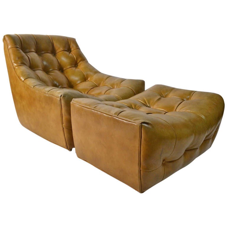 Milo Baughman Thayer Coggin Lounge Chair and Ottoman at 1stdibs Milo Baughman Thayer Coggin Lounge Chair and Ottoman at 1stdibs