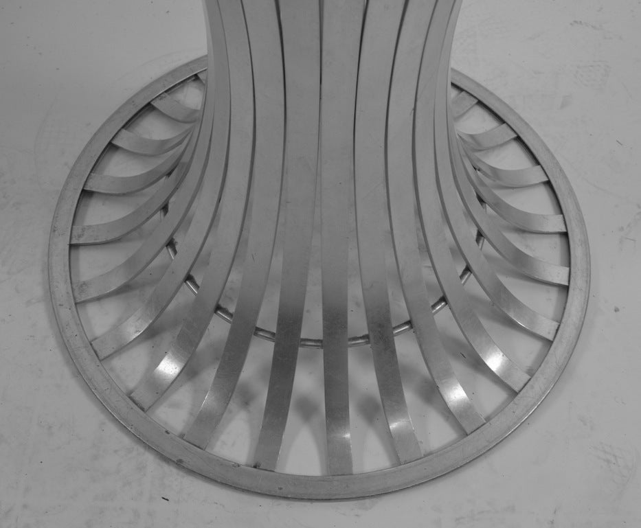 Mid-20th Century Large Group of 16 Woodard Aluminum Table Bases For Sale