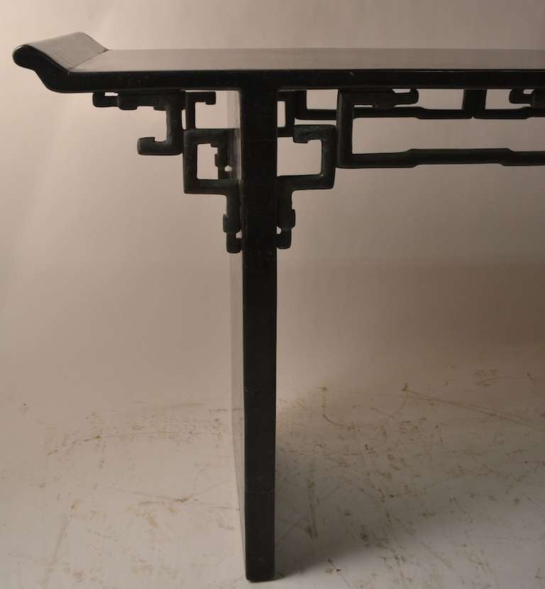 American Maitland Smith Asia Modern Console Table For Sale