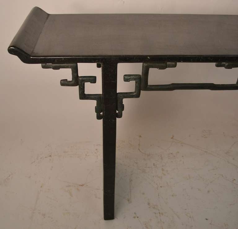 Maitland Smith Asia Modern Console Table In Good Condition For Sale In New York, NY