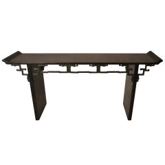 Vintage Maitland Smith Asia Modern Console Table