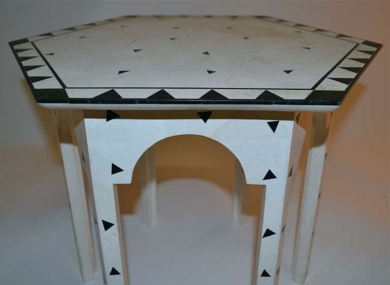 Late 20th Century Maitland Smith Moorish Revival Taboret