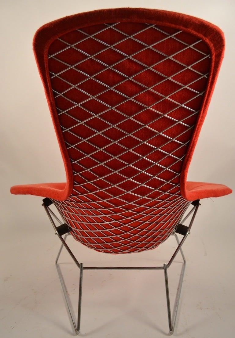 Bertoia For Knoll Chrome Bird Chair 1