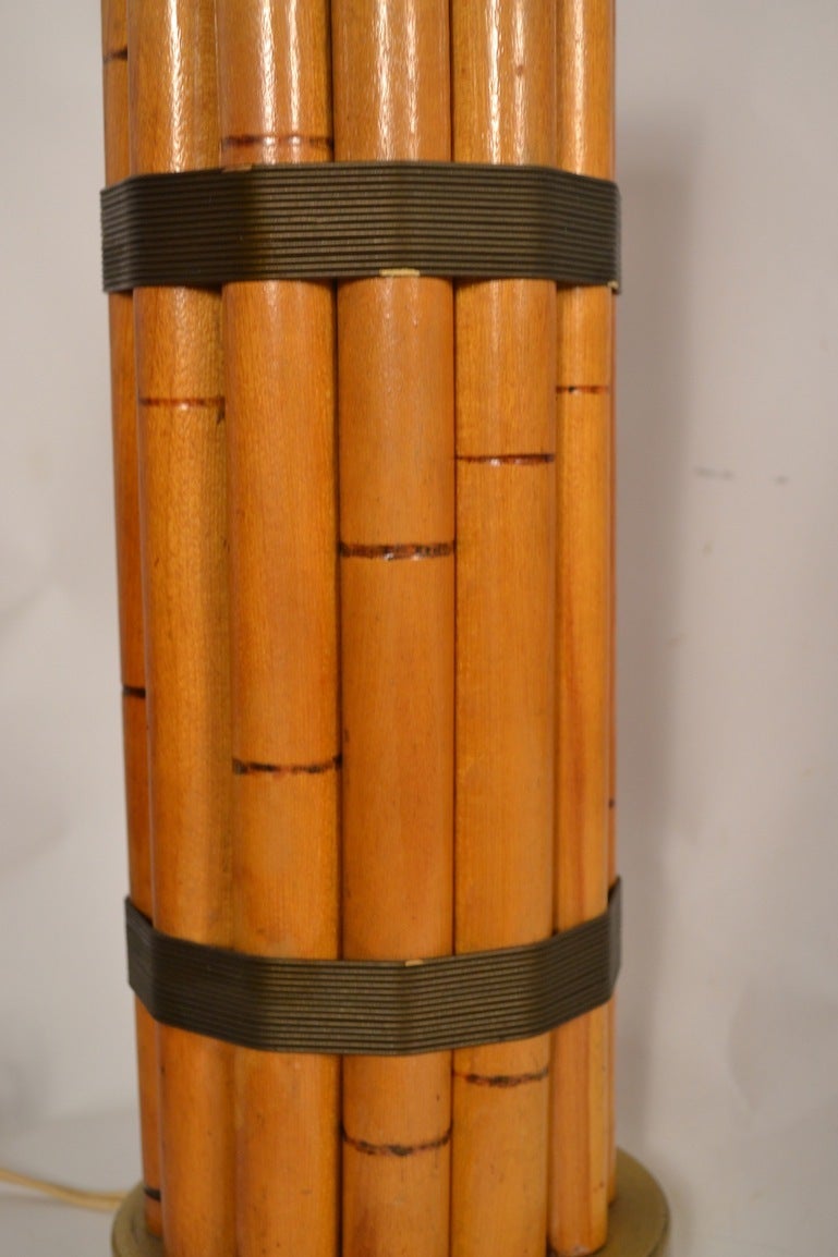 Russel Wright Bamboo Table Lamp 1