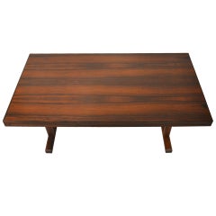 Exquisite Danish Modern Rosewood Coffee Table