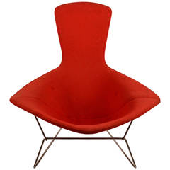 Vintage Bertoia For Knoll Chrome Bird Chair